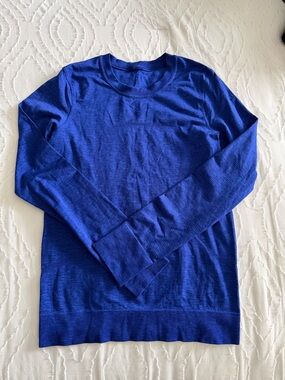 lululemon athletica Long-Sleeve Crewneck Top - Blue